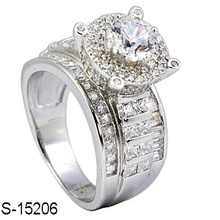 New Fashion Jewelry 925 Sterling Silver Ring with Diamond